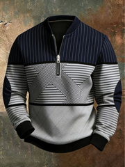 CONOR™ | Stylish Men's Half-Zip Sweater