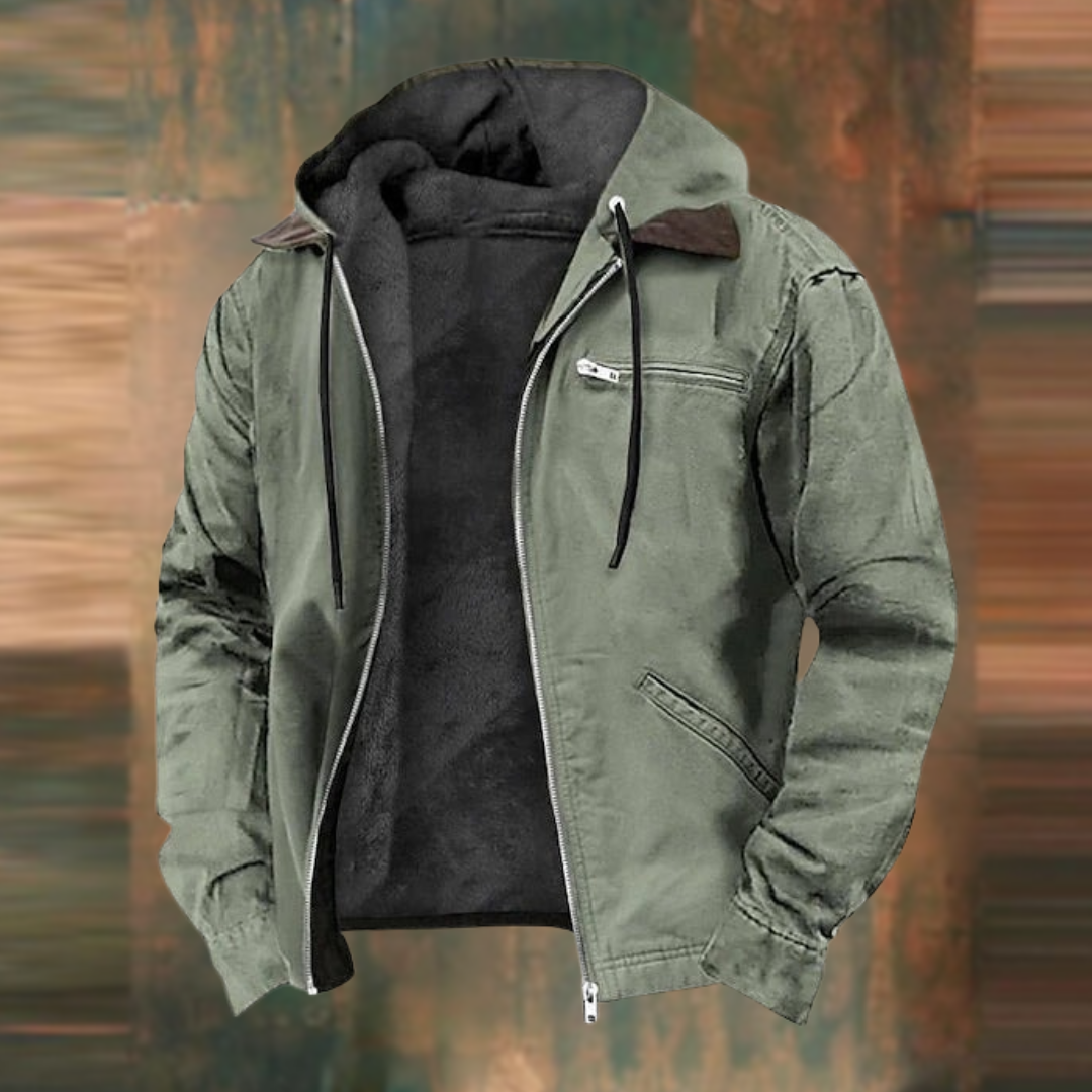 CONOR™™ | Lined Hoodie Jacket