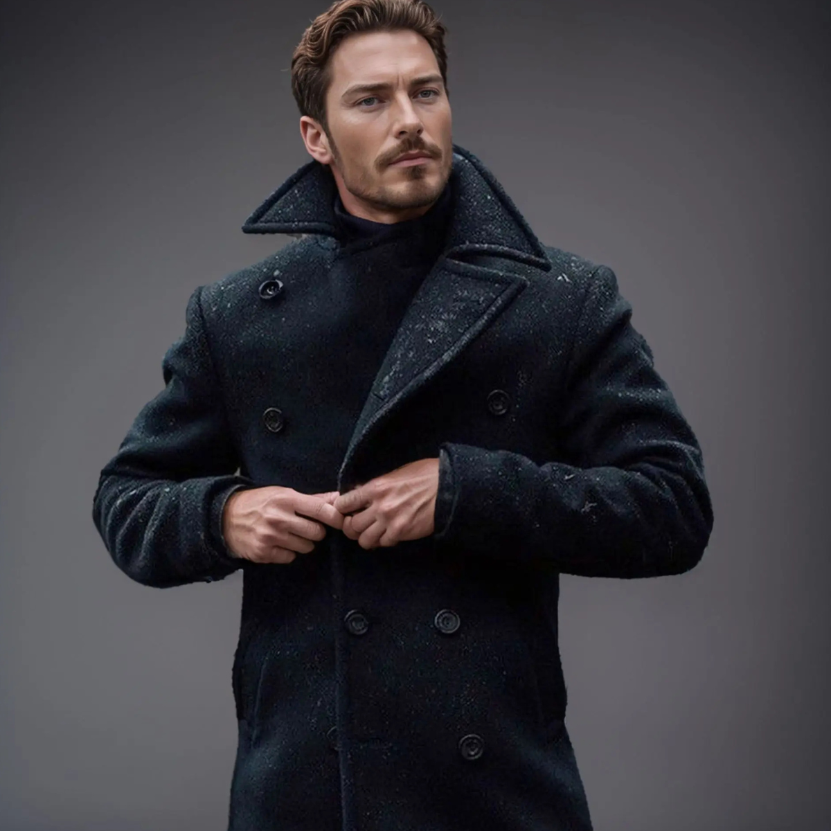 CONOR™™ | Wool Peacoat