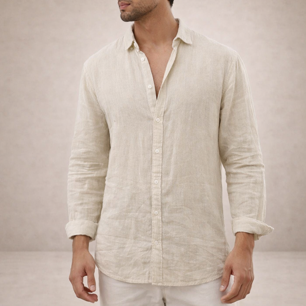 CONOR™™ | Open Collar Shirt