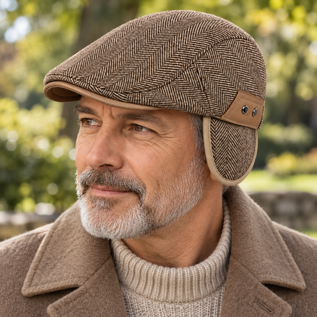 CONOR™ | Thornton Herringbone Driving Cap
