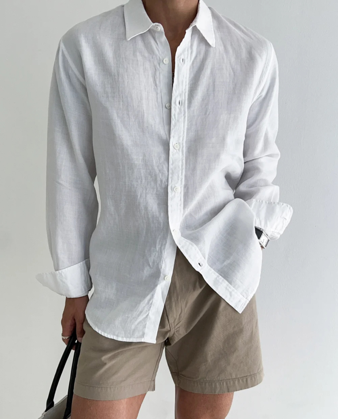 CONOR™™ | Men's Santorini Linen Shirt
