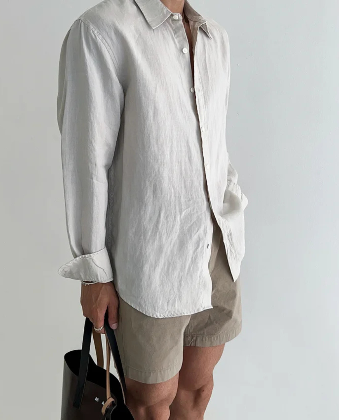 CONOR™™ | Men's Santorini Linen Shirt