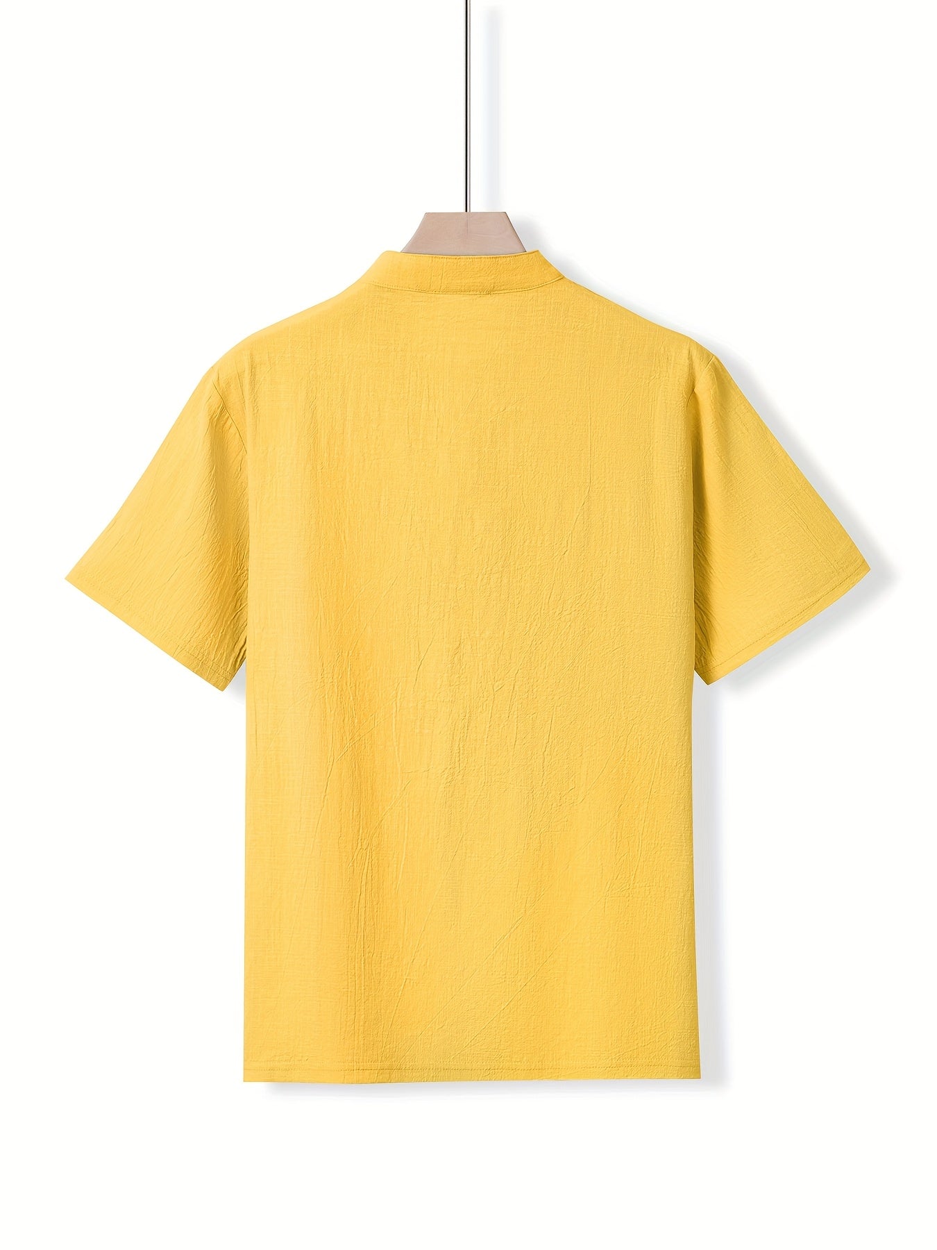 CONOR™™ | Men's Linen Henley Shirt