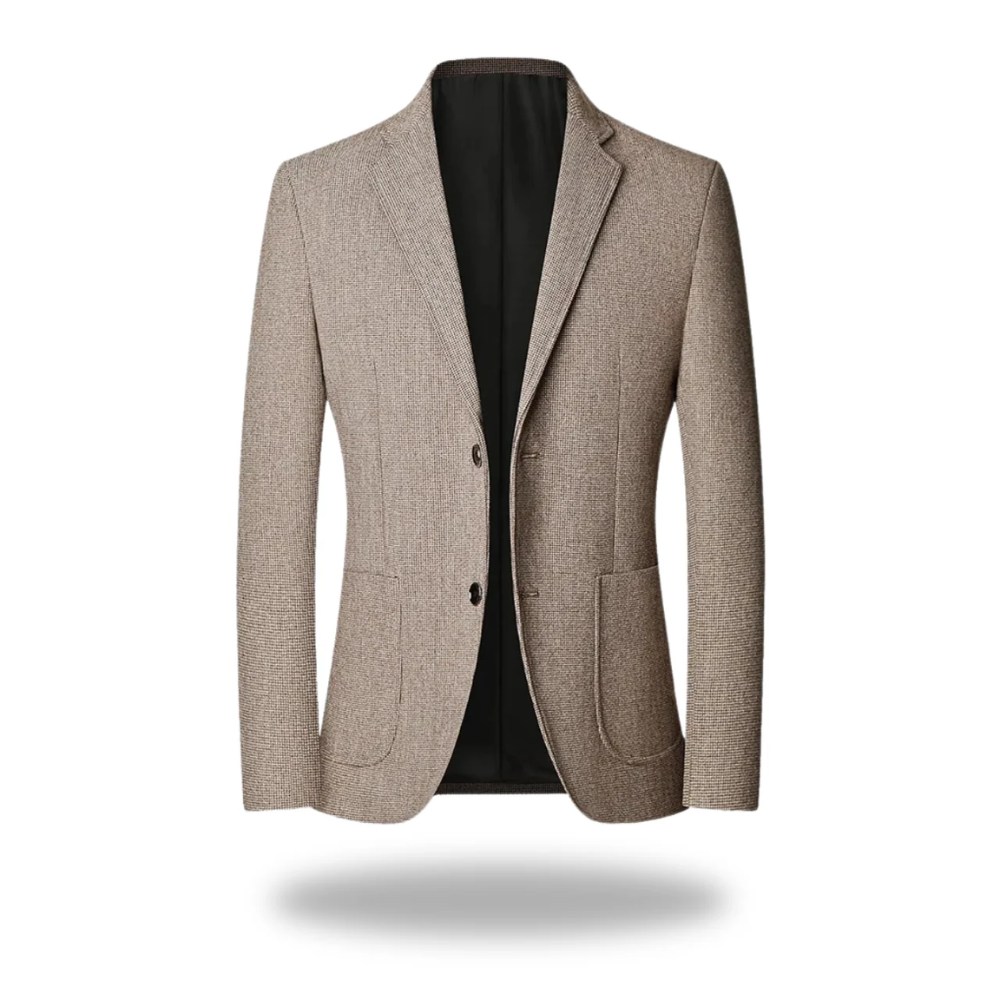 CONOR™ | Men's Two-Button Knit Blazer