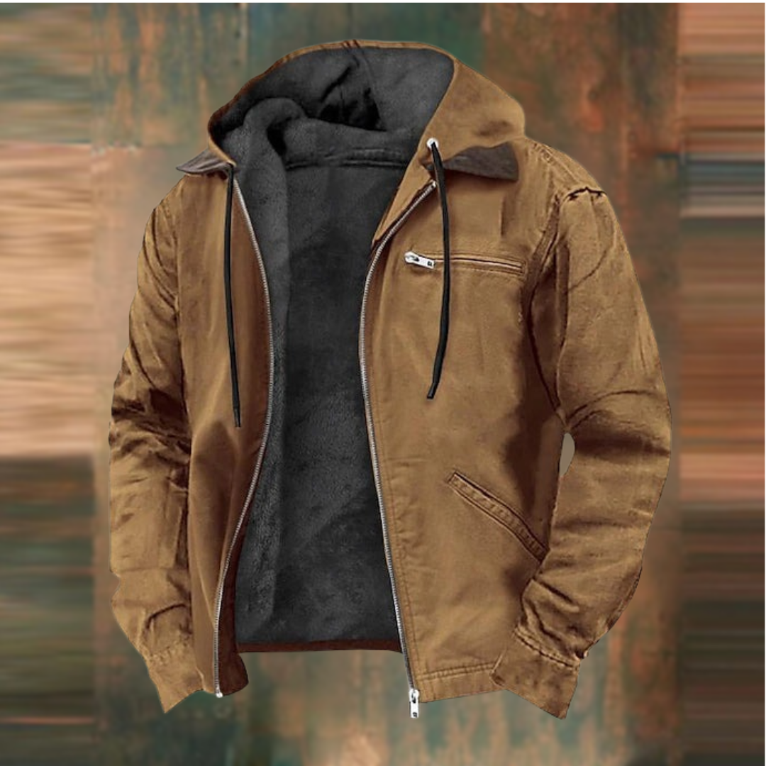 CONOR™™ | Lined Hoodie Jacket