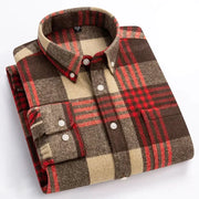 CONOR™ | Rockwell Brushed Cotton Flannel Shirt