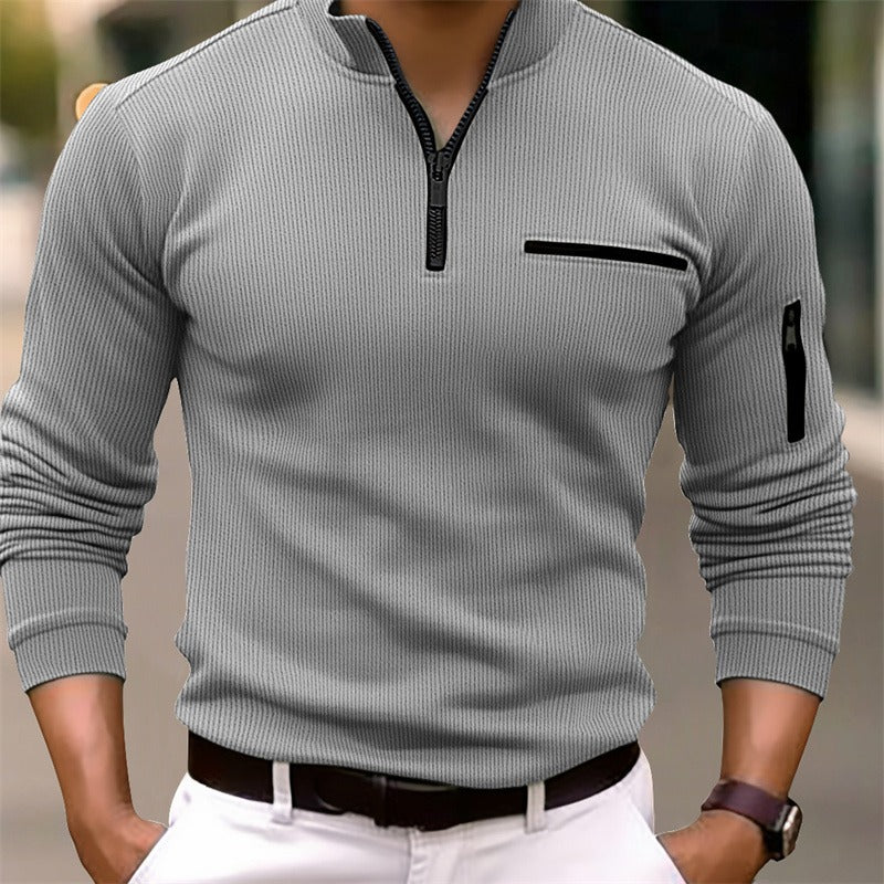 CONOR™ | ZIP COLLAR SHIRT FOR MEN