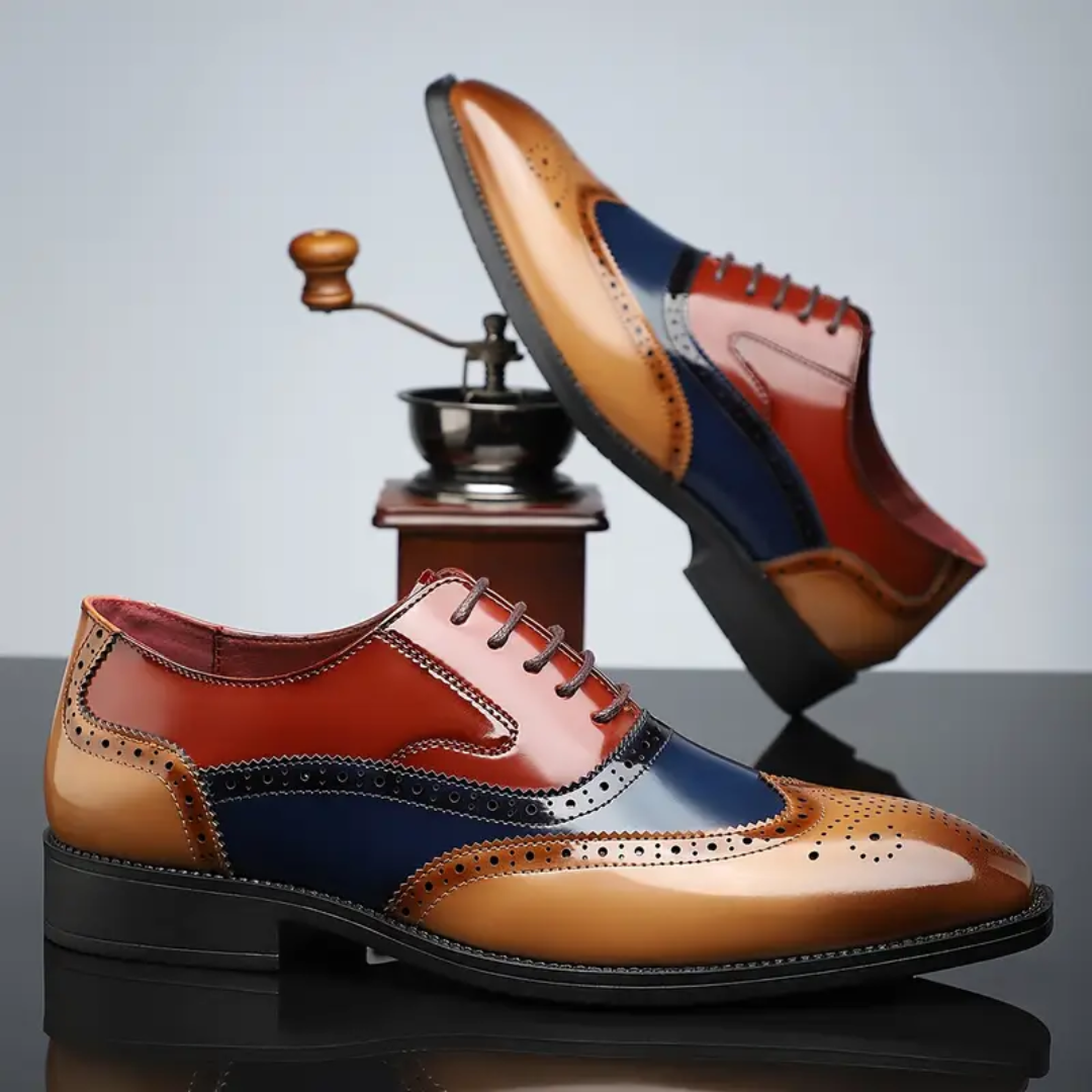 CONOR™ | Men's Wingtip Brogue Oxford