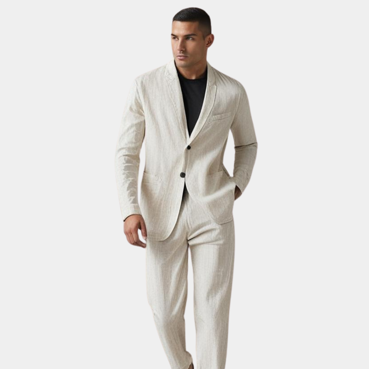 CONOR™™ | Men's Linen-Cotton Suit