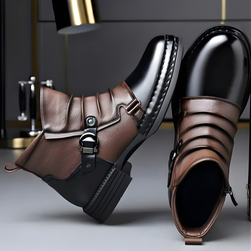 CONOR™ | BUCKLE BOOTS FOR MEN