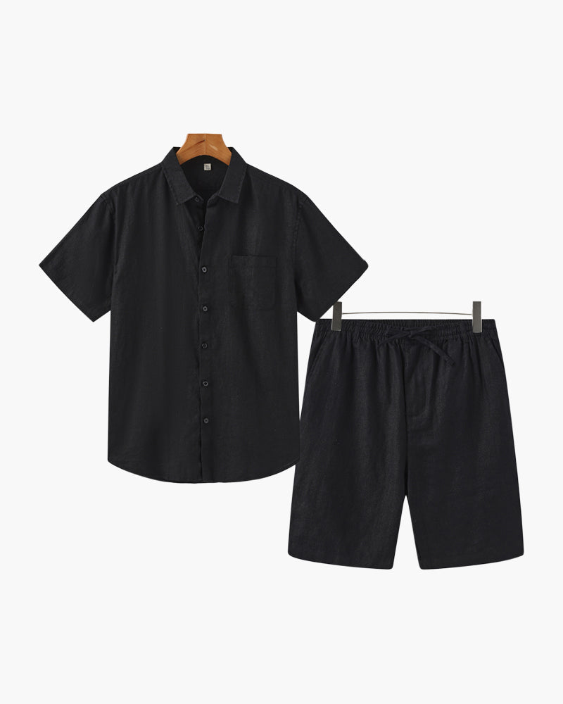 CONOR™ | LINEN COMBO (SHORTS)