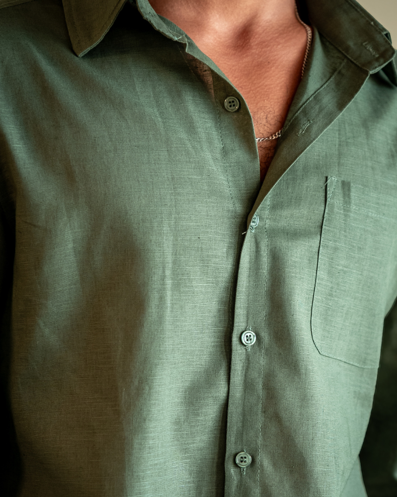 CONOR™ | LINEN COMBO (LONGSLEEVE)