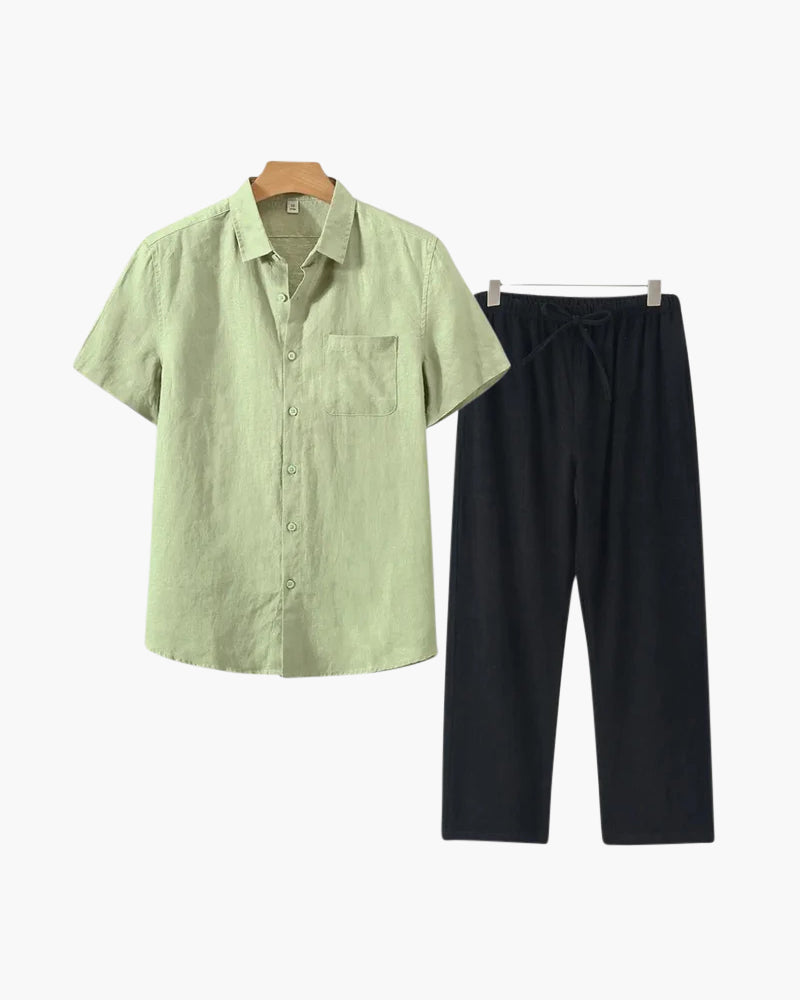 CONOR™ | LINEN COMBO (SHORTSLEEVE)