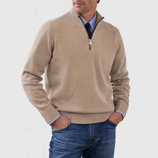 CONOR™ | CASUAL HALF-ZIP SWEATER