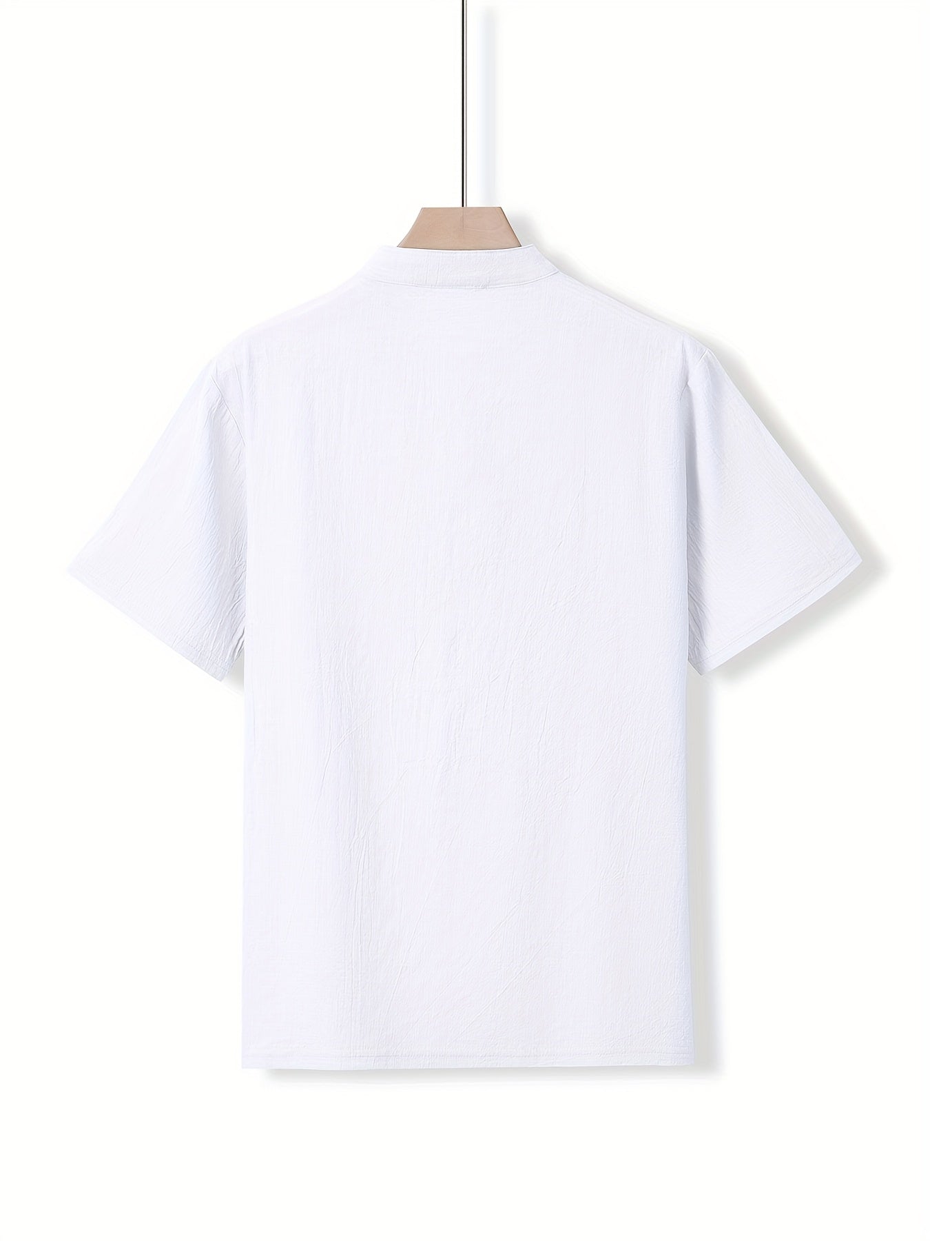 CONOR™™ | Men's Linen Henley Shirt