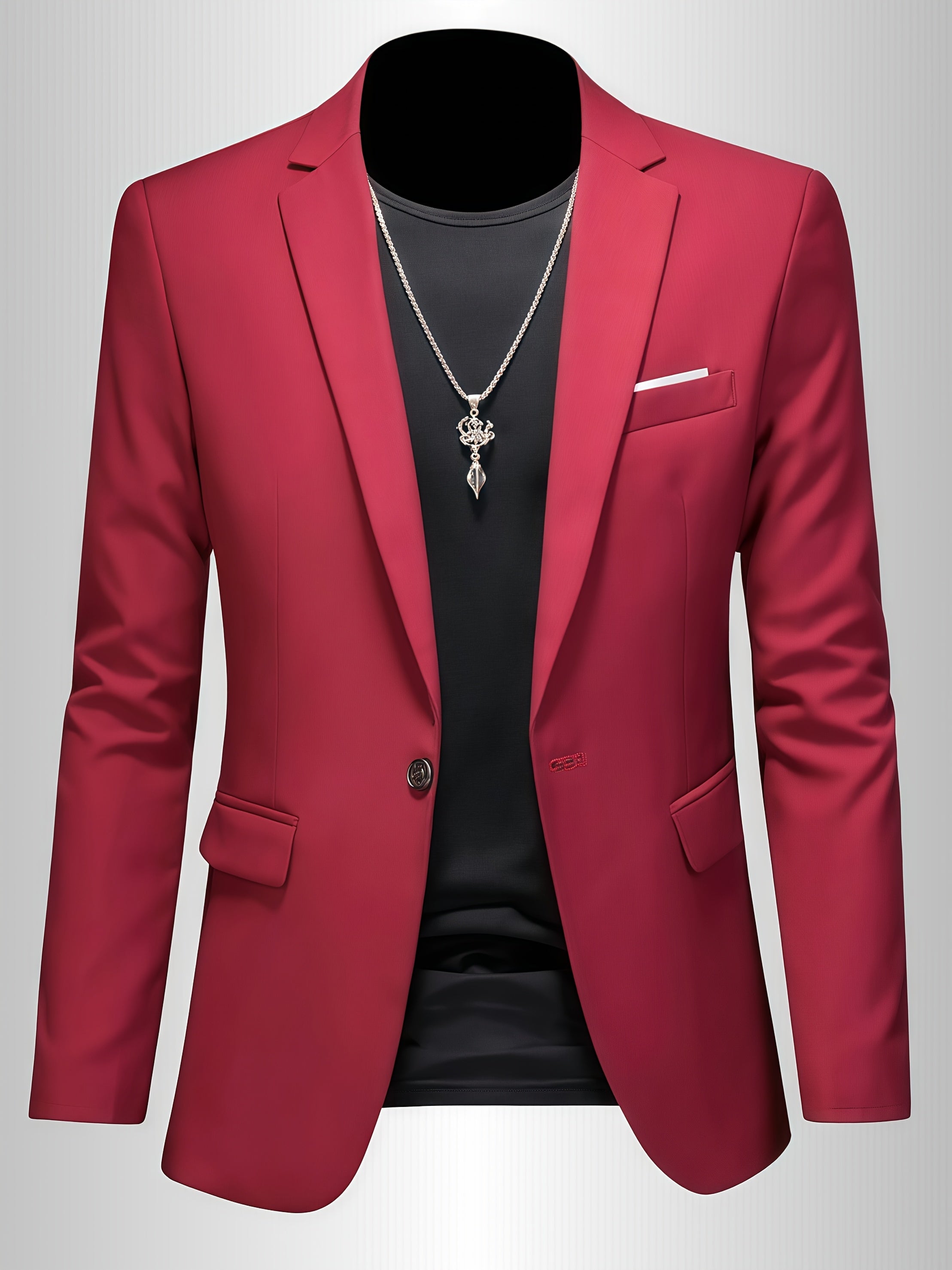 CONOR™| Men's Skinny-Fit Woven Blazer
