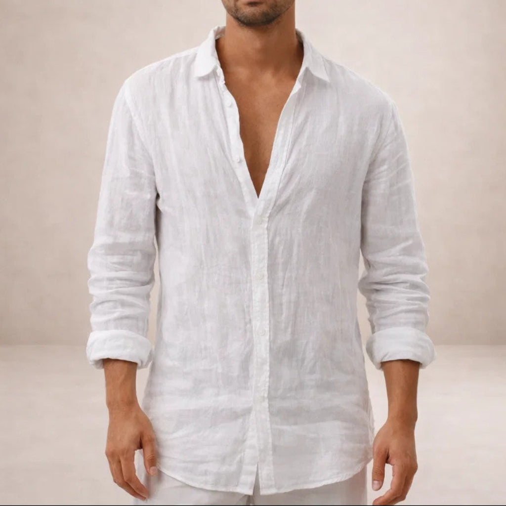 CONOR™™ | Open Collar Shirt