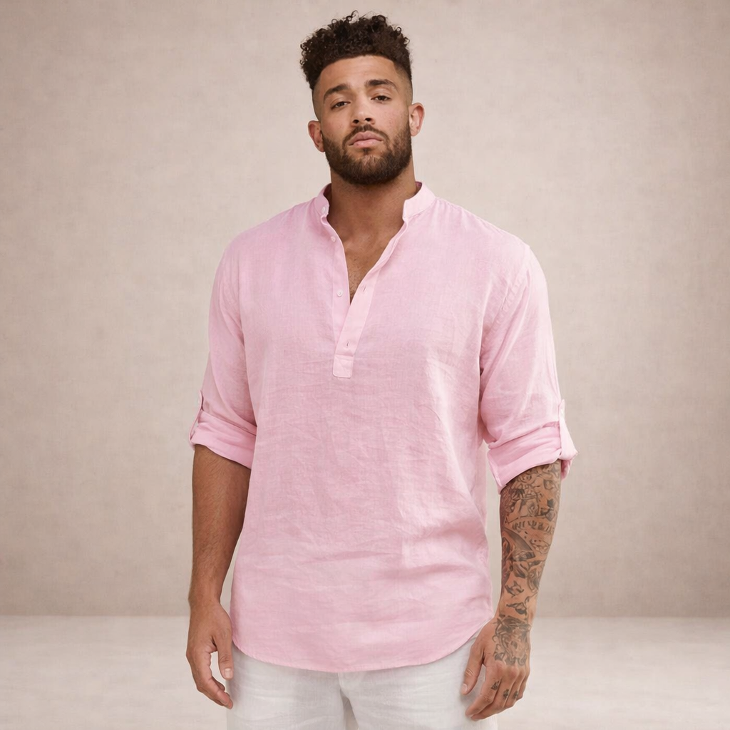 CONOR™™ | Stand Collar Shirt