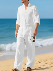 CONOR™™ | Men's Coords Woven Linen