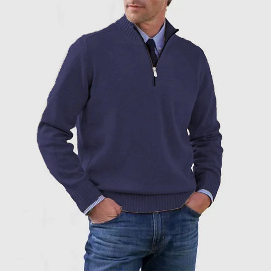 CONOR™ | CASUAL HALF-ZIP SWEATER