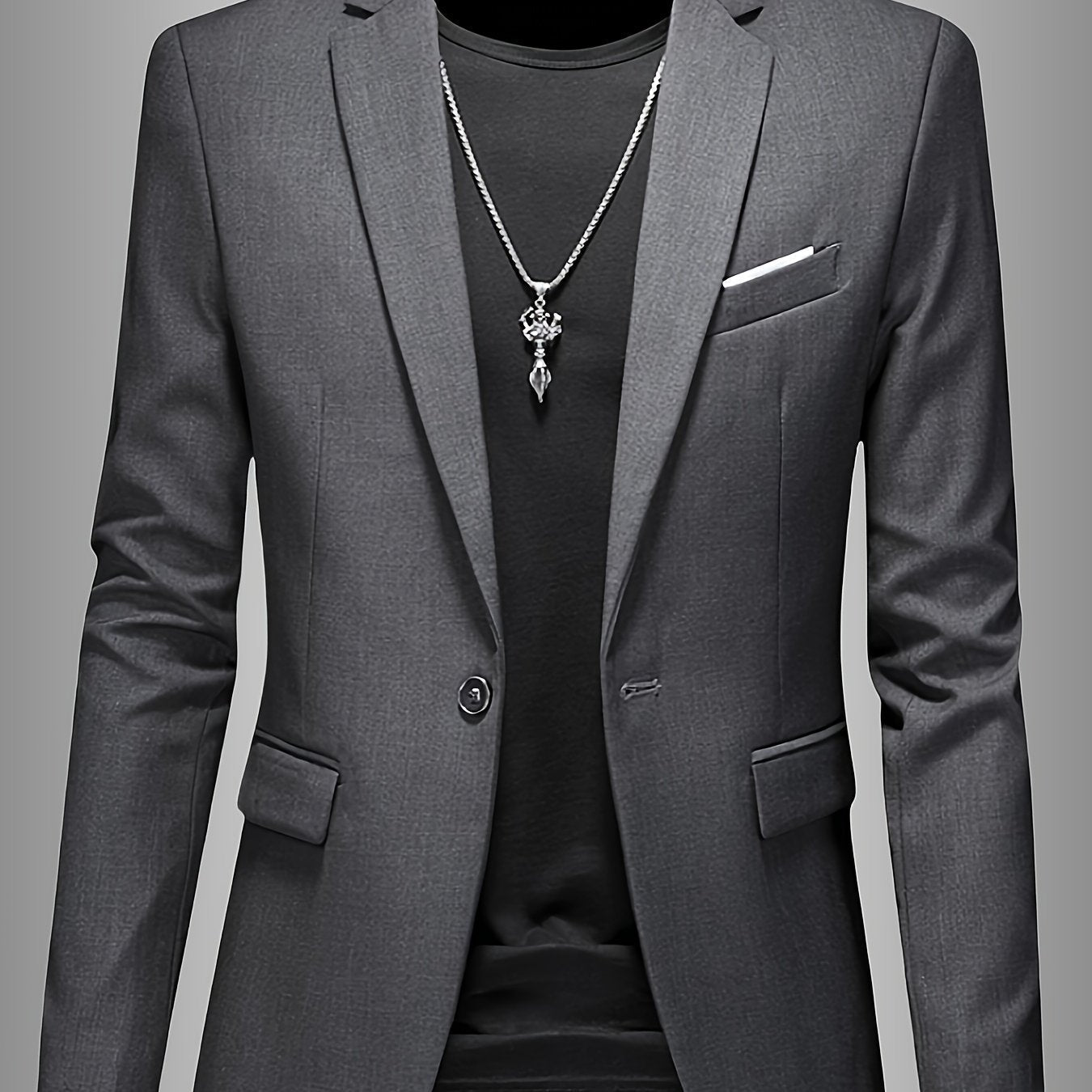 CONOR™| Men's Skinny-Fit Woven Blazer