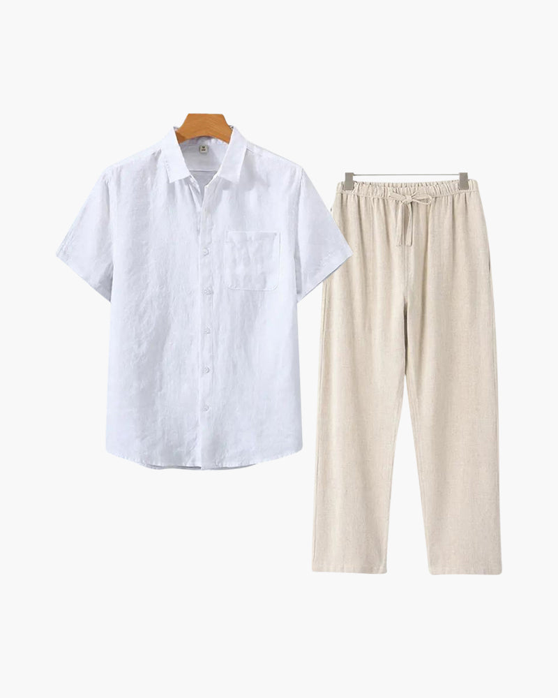 CONOR™ | LINEN COMBO (SHORTSLEEVE)
