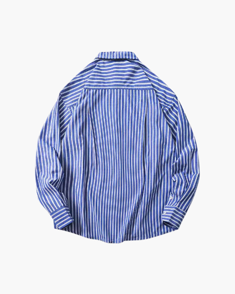 CONOR™ | OVERSIZED STRIPED SHIRT