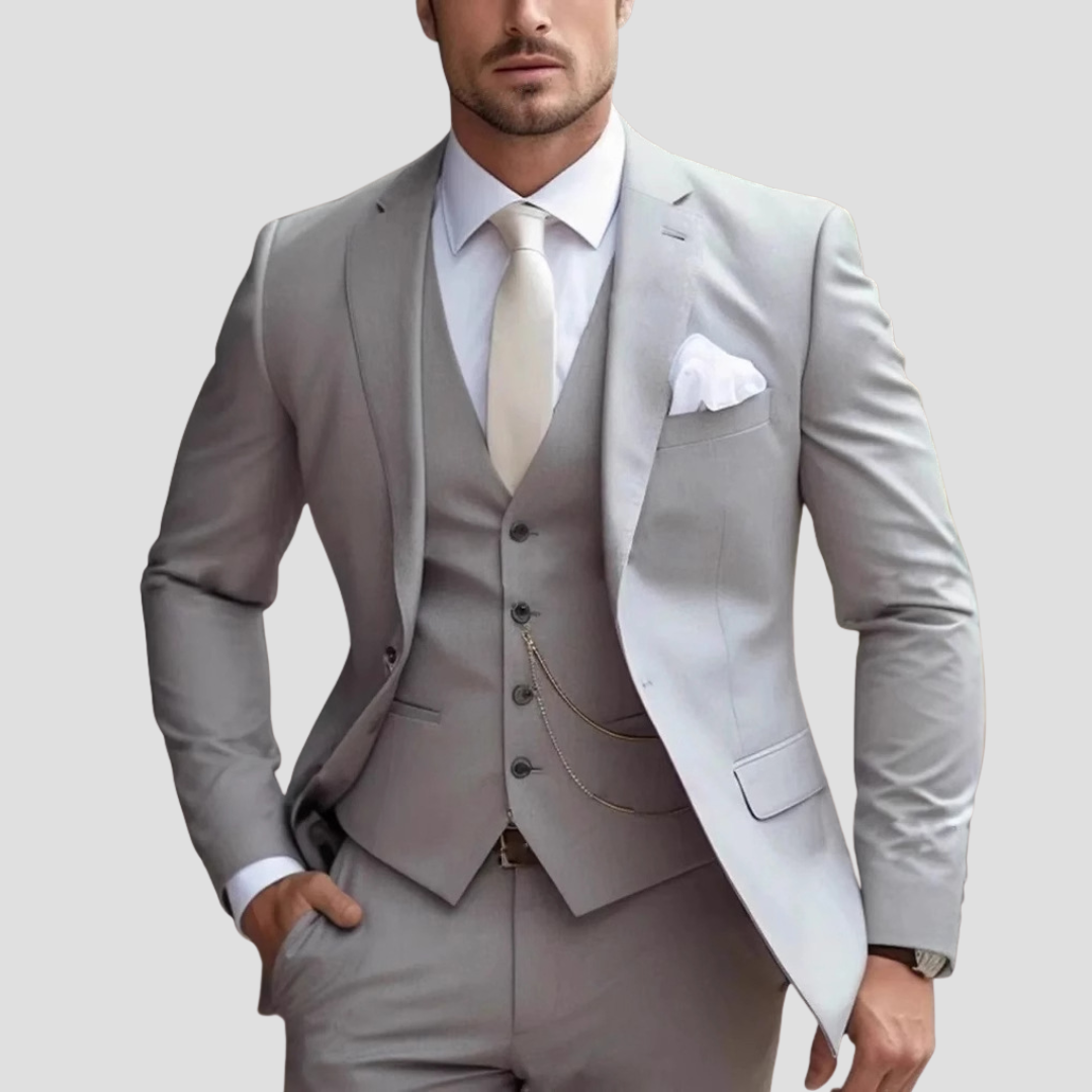 CONOR™™ | Men's Waistcoat & Blazer Suit