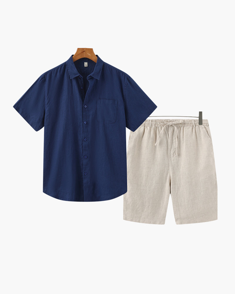 CONOR™ | LINEN COMBO (SHORTS)