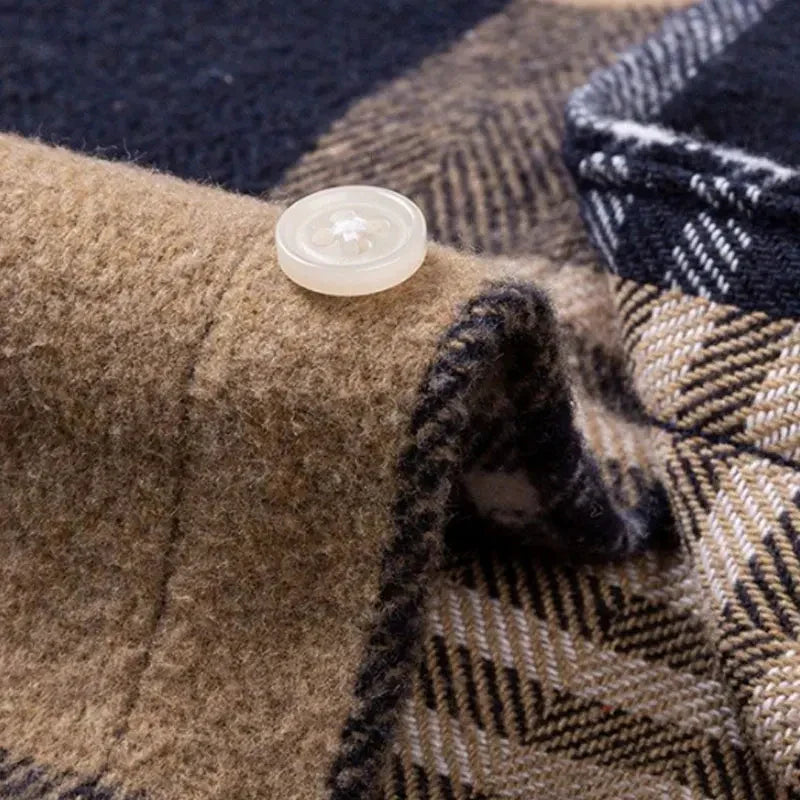 CONOR™ | Rockwell Brushed Cotton Flannel Shirt