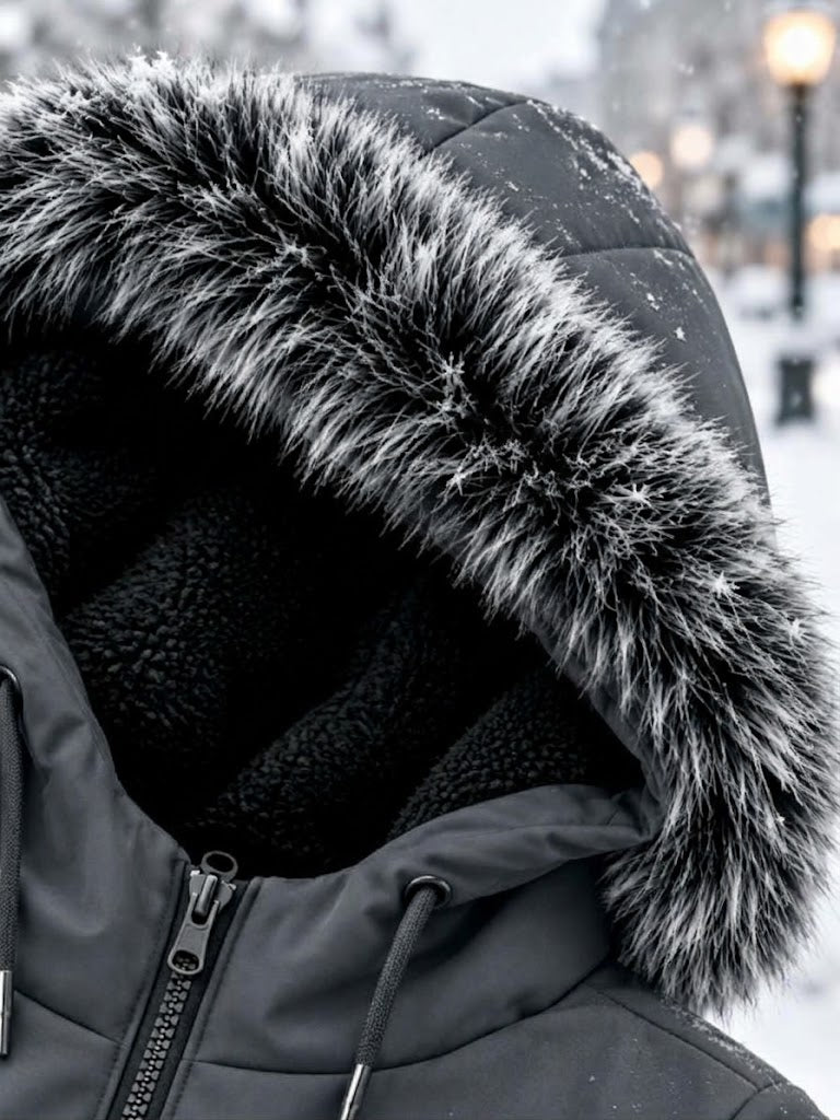 CONOR™ | Men's Windproof Hooded Thermal Mid-Length Parka Jacket