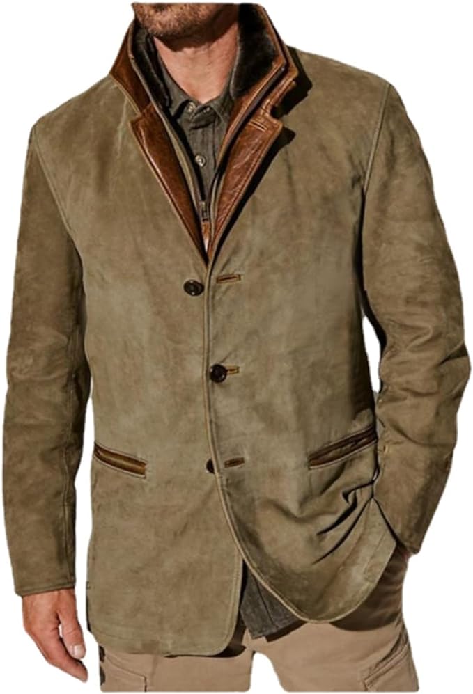 CONOR™ | Men’s Palermo Leather Button-Up Jacket