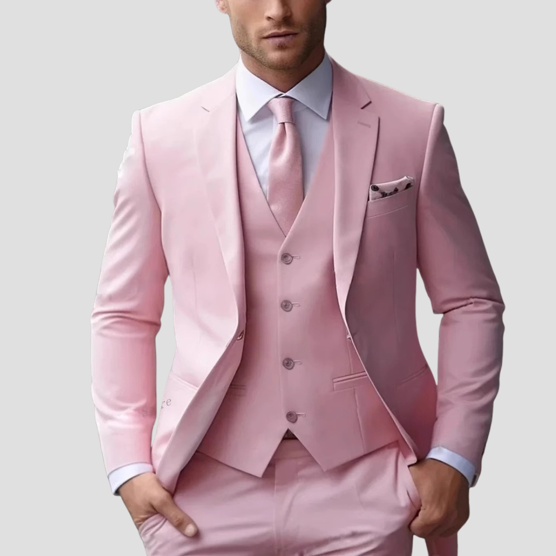 CONOR™™ | Men's Waistcoat & Blazer Suit
