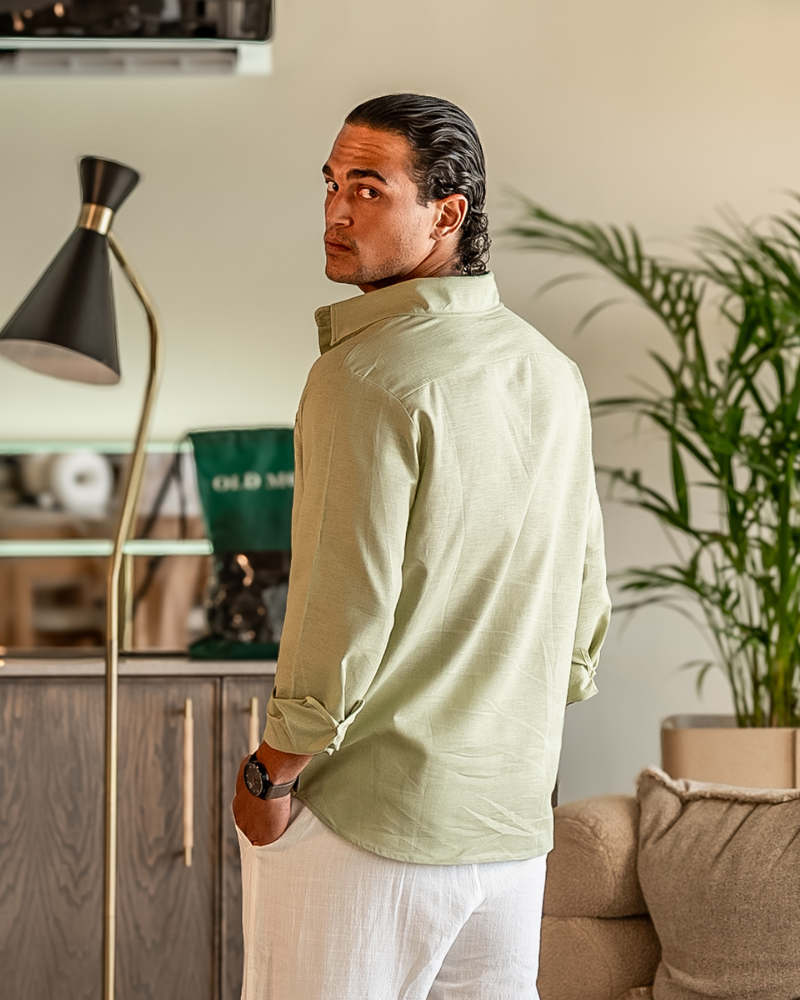 CONOR™ | 100% LINEN SHIRT