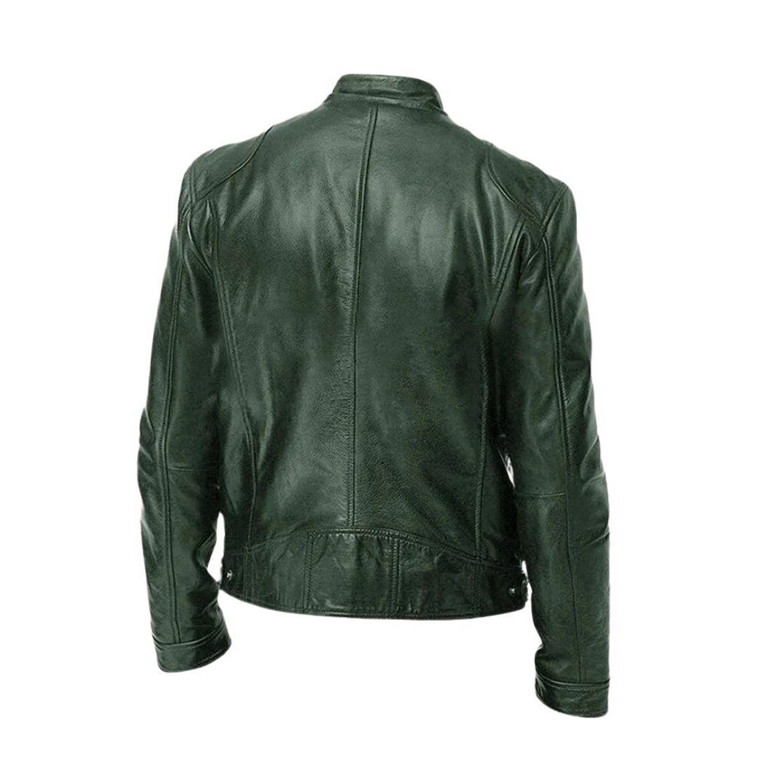 CONOR™ | ROUSSEL PARIS Casual Leather Jacket