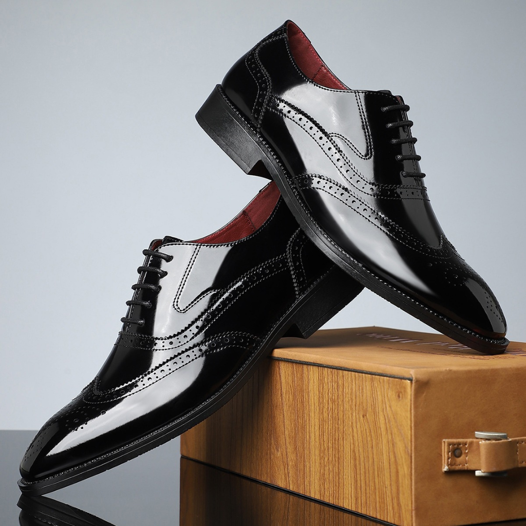 CONOR™ | Men's Wingtip Brogue Oxford