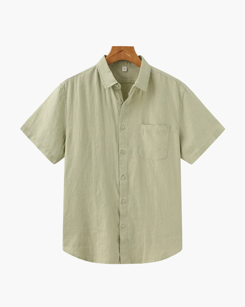 CONOR™ | LINEN SHIRT (SHORTSLEEVE)
