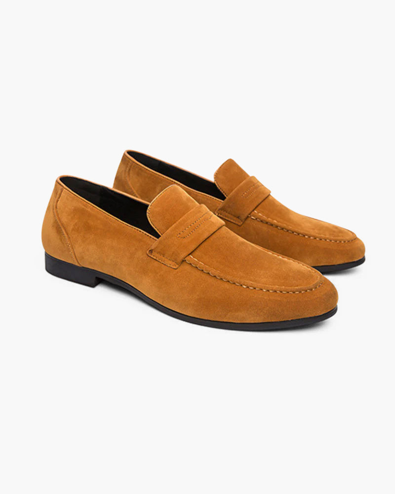 CONOR™ | SUEDE PENNY LOAFERS
