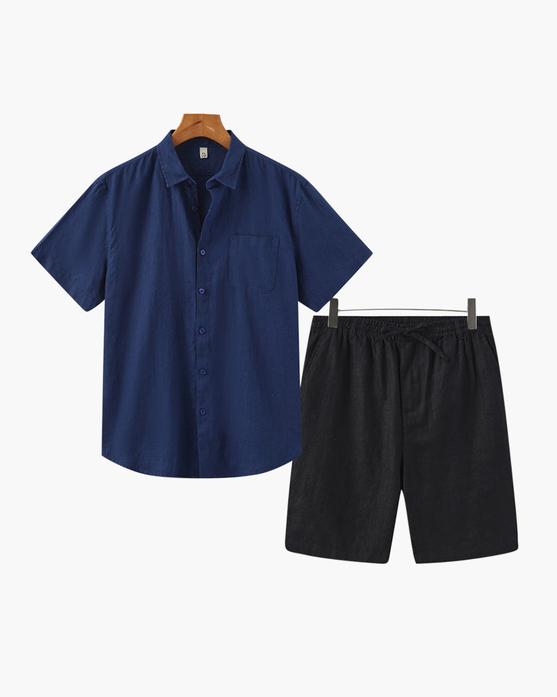 CONOR™ | LINEN COMBO (SHORTS)