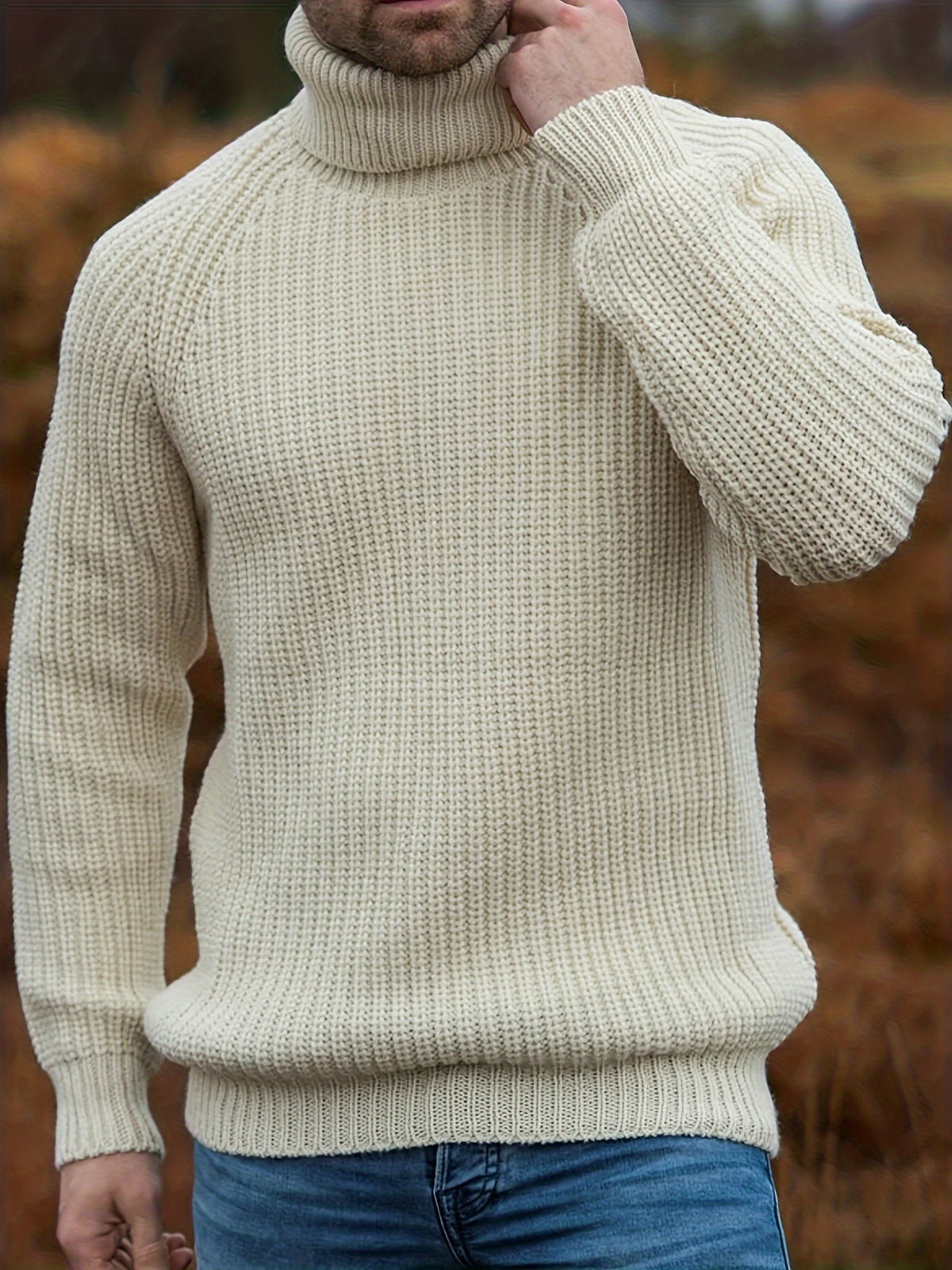 CONOR™ | Alexander Warm Knitted Turtleneck Sweater for Winter