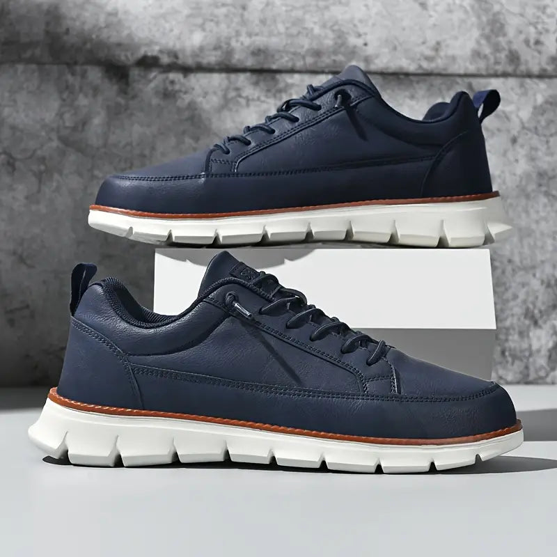 CONOR™ | LEATHER SNEAKERS WITH SUPPORT