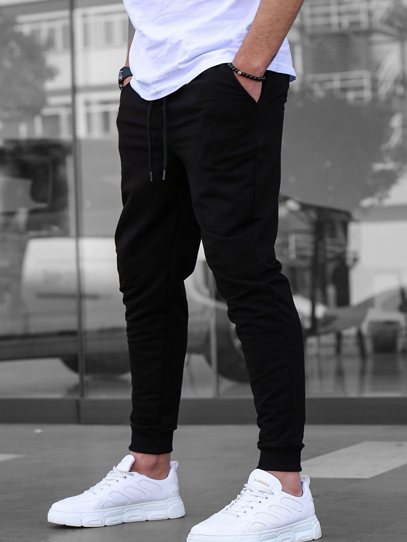 CONOR™ | Men's Multi-Pocket Knit Joggers