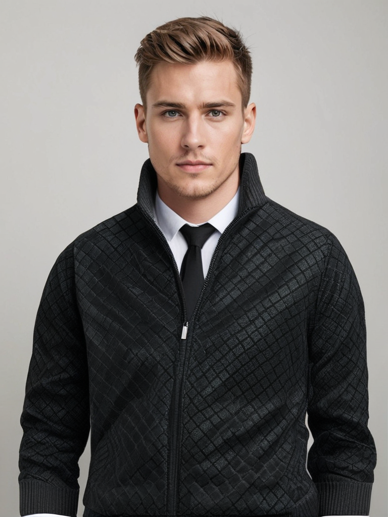 CONOR™ | Men's Zip-Up Cardigan