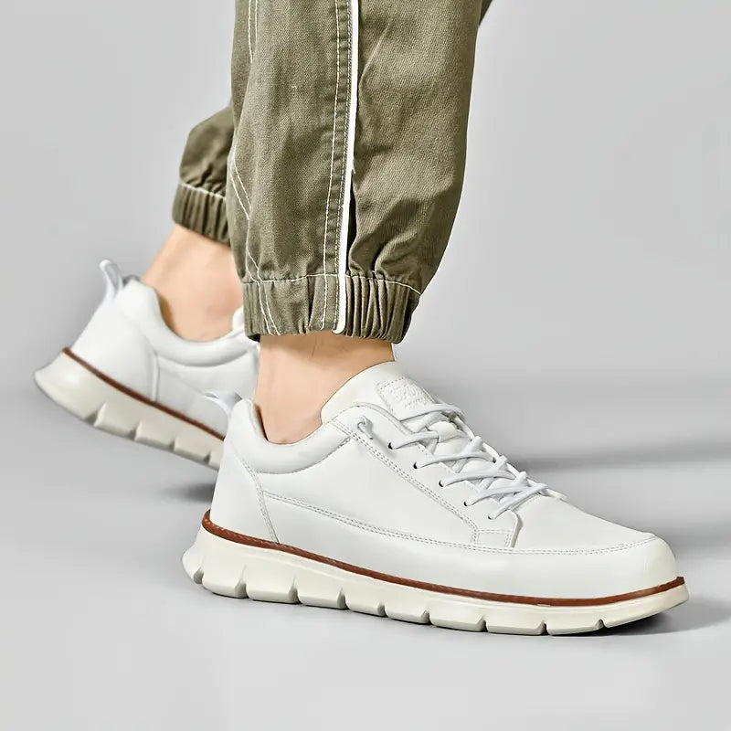 CONOR™ | LEATHER SNEAKERS WITH SUPPORT