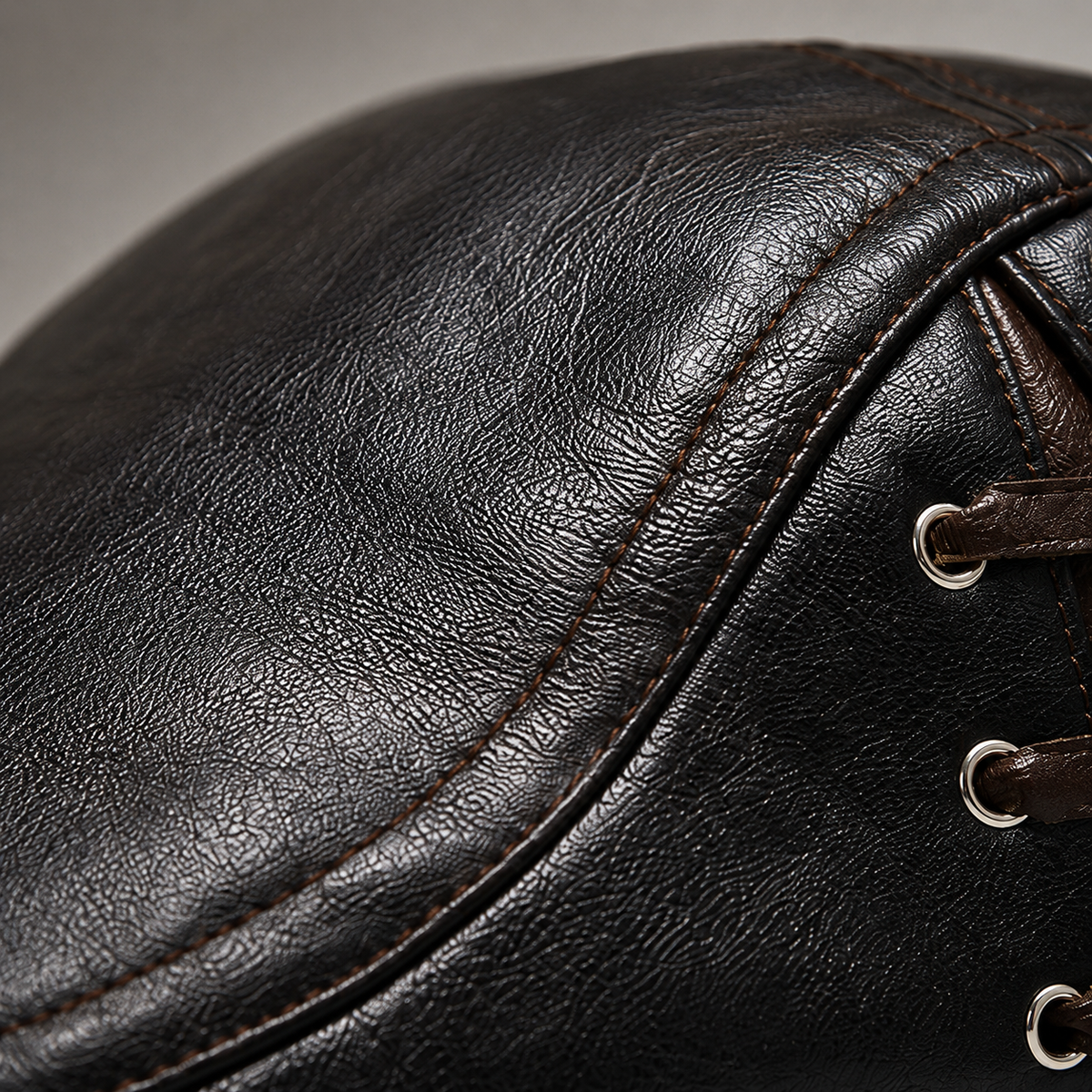 CONOR™ | Corbin Leather Driving Cap