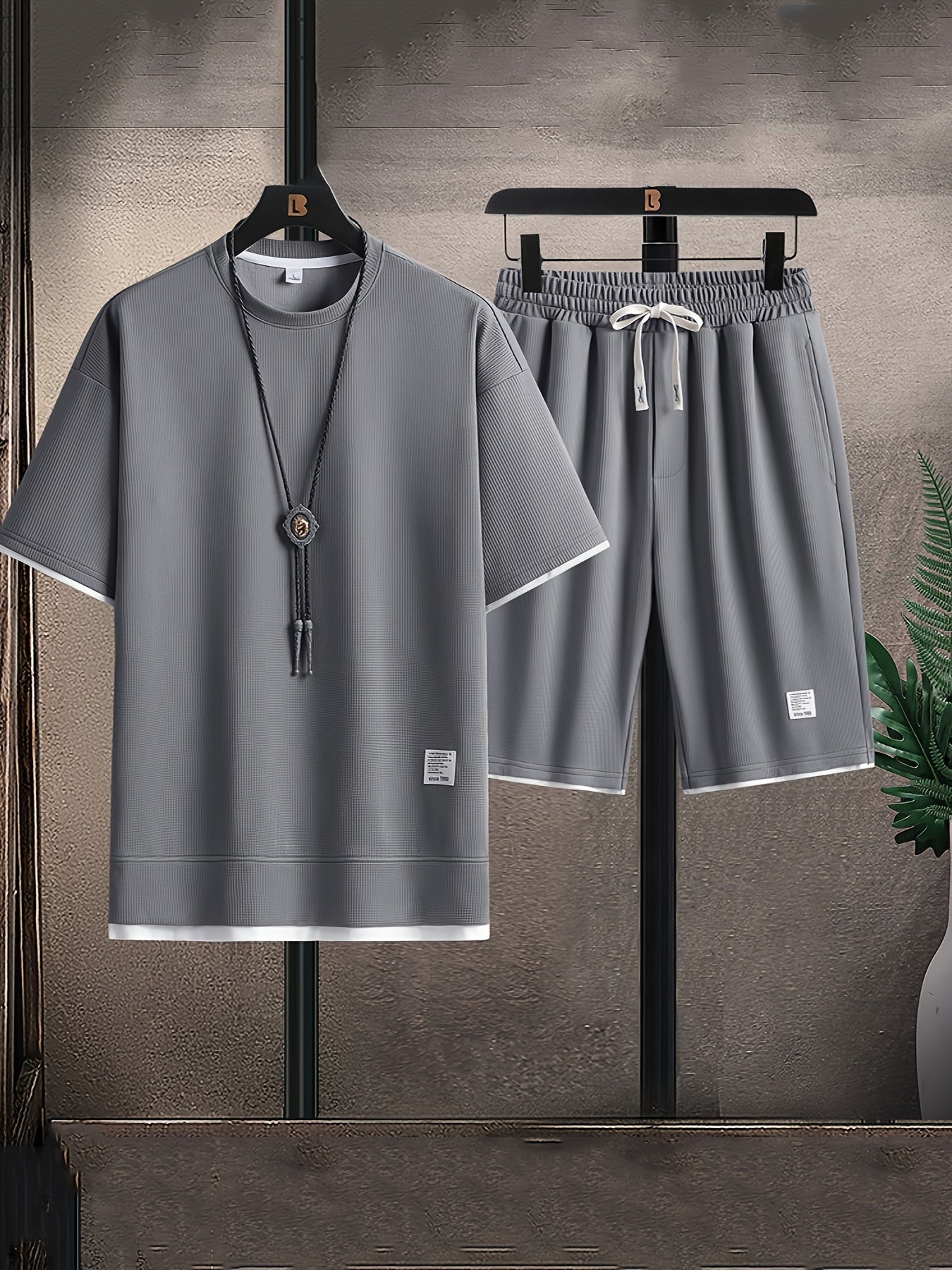CONOR™™ | Men's Tee Shorts Set