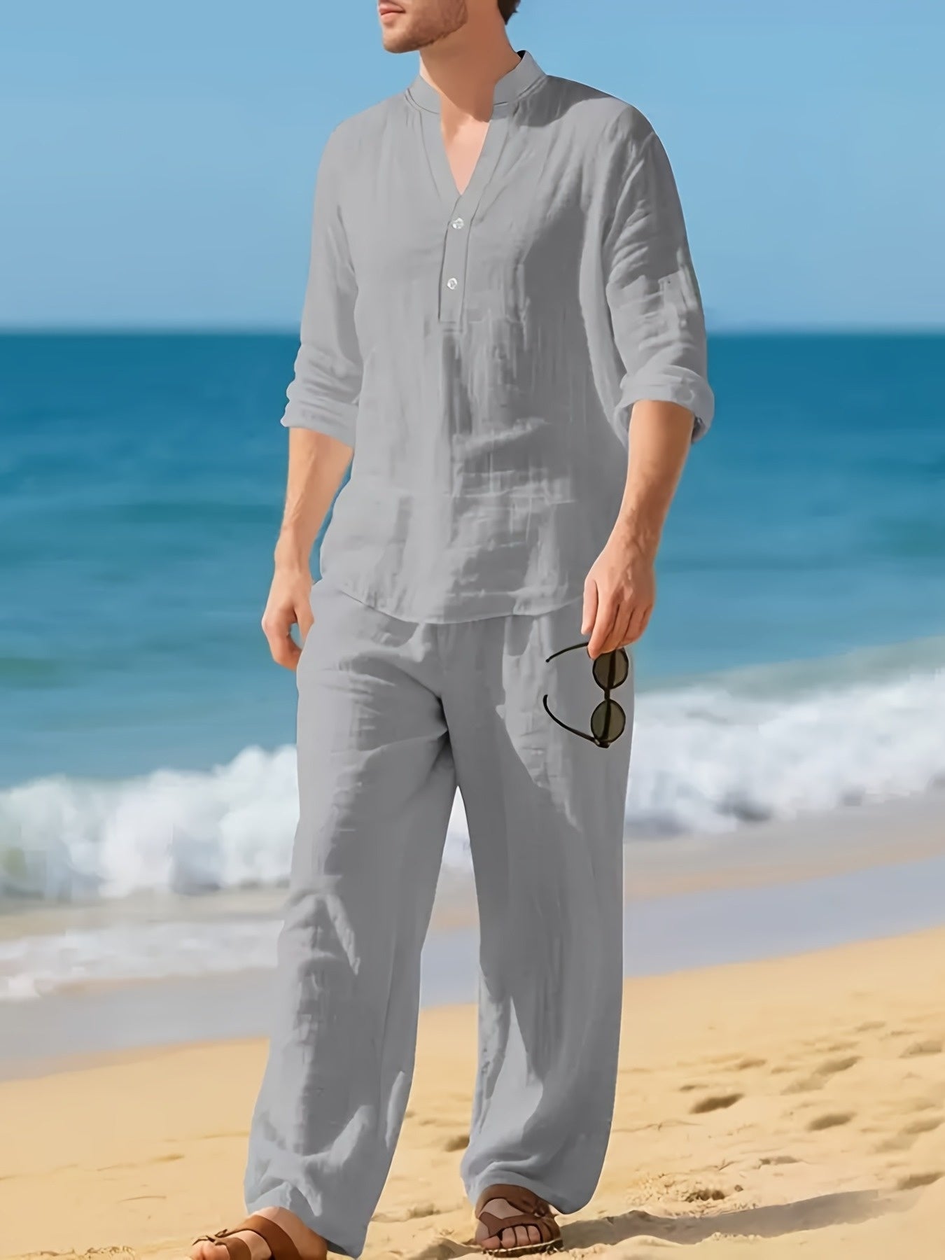 CONOR™™ | Men's Coords Woven Linen