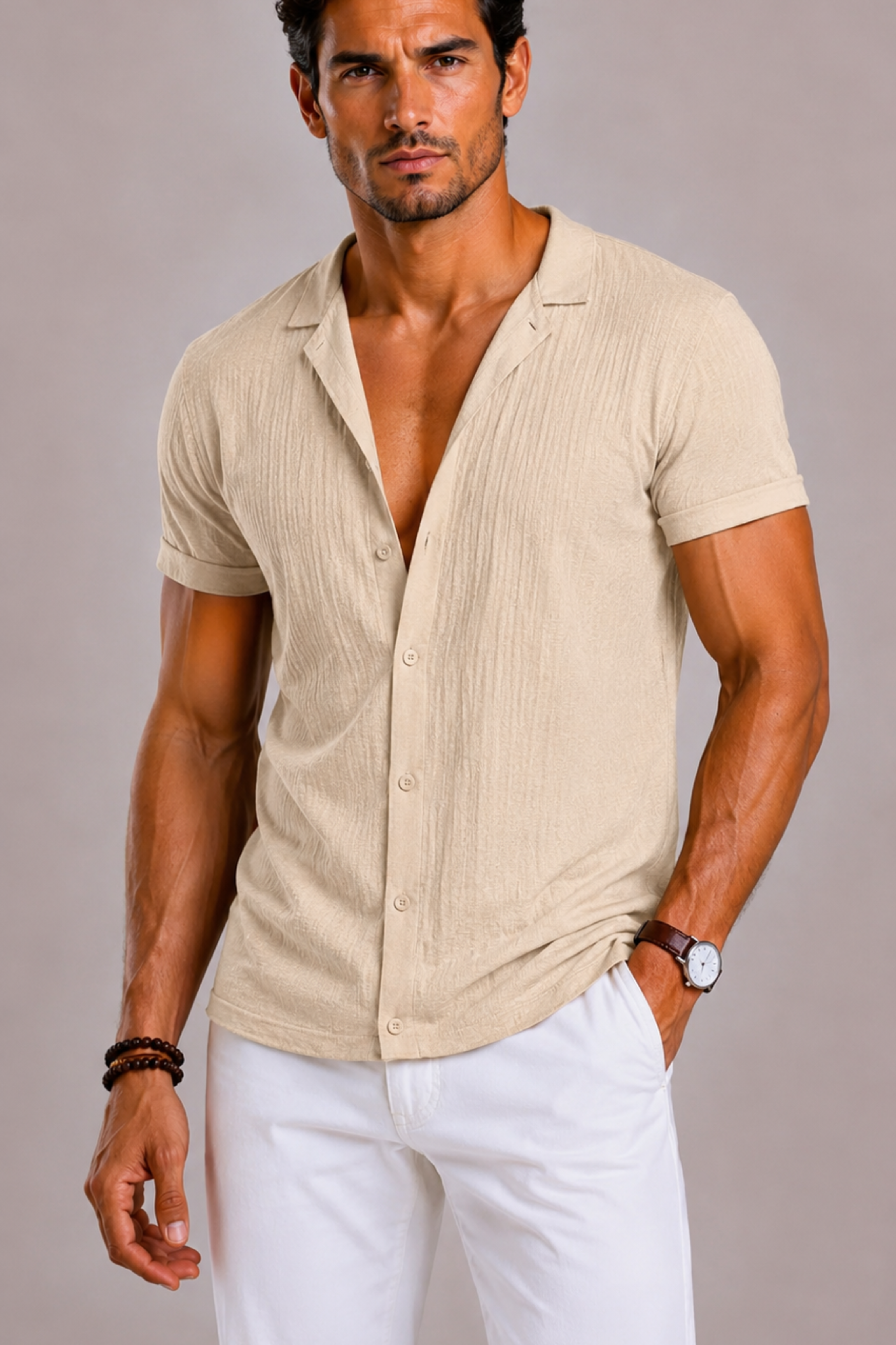 CONOR™™ | Ribbed Shirt