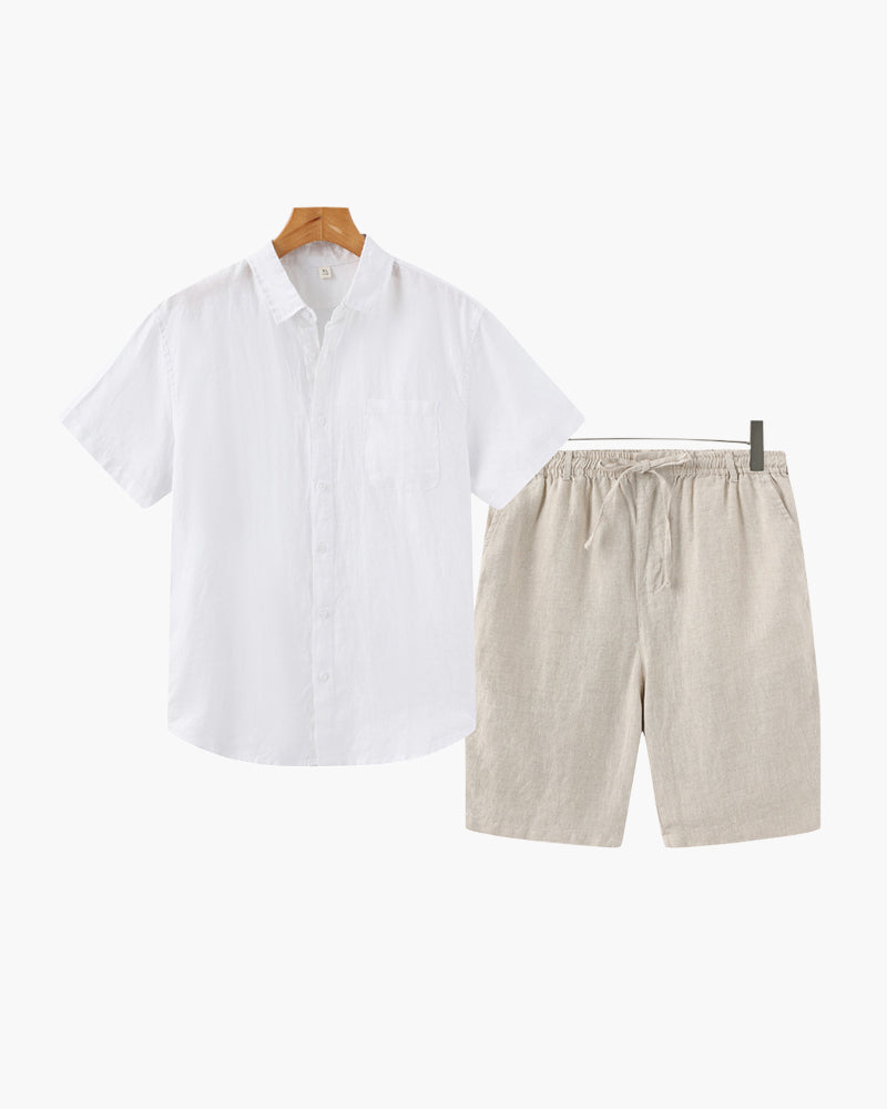 CONOR™ | LINEN COMBO (SHORTS)